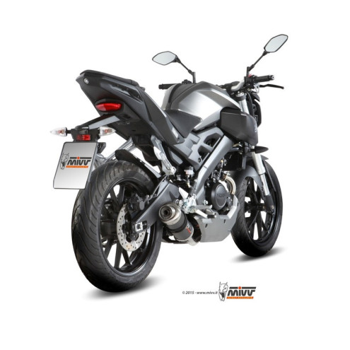 Ligne complète MIVV GP carbone - Yamaha MT-125 15-19 / YZF 125 R 14-18