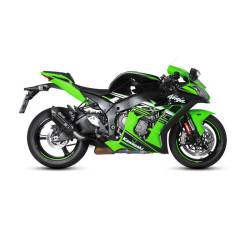 Silencieux MIVV Suono inox brossé noir Kawasaki ZX-10 R / RR / SE 16-23