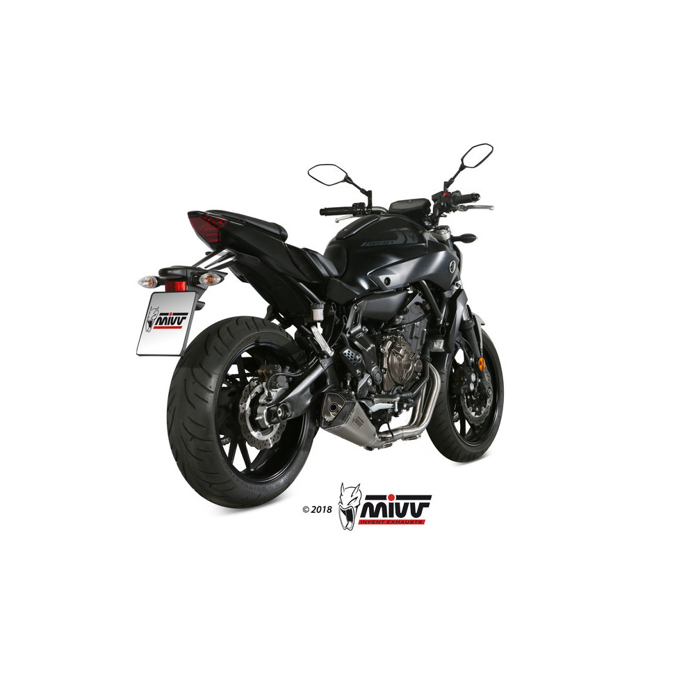 Ligne complète MIVV Delta Race - Yamaha MT-07 2014- & 700 Tracer 7 GT 2016-