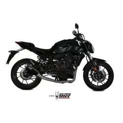 Ligne complète MIVV GP PRO inox noir - Yamaha MT-07 14-20