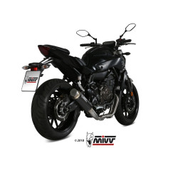 Ligne complète MIVV GP PRO carbone - Yamaha MT-07 14-20