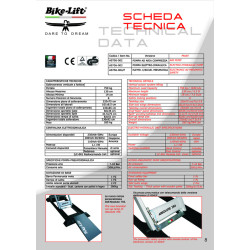 Table élévatrice BIKE LIFT Absolute 756 Split