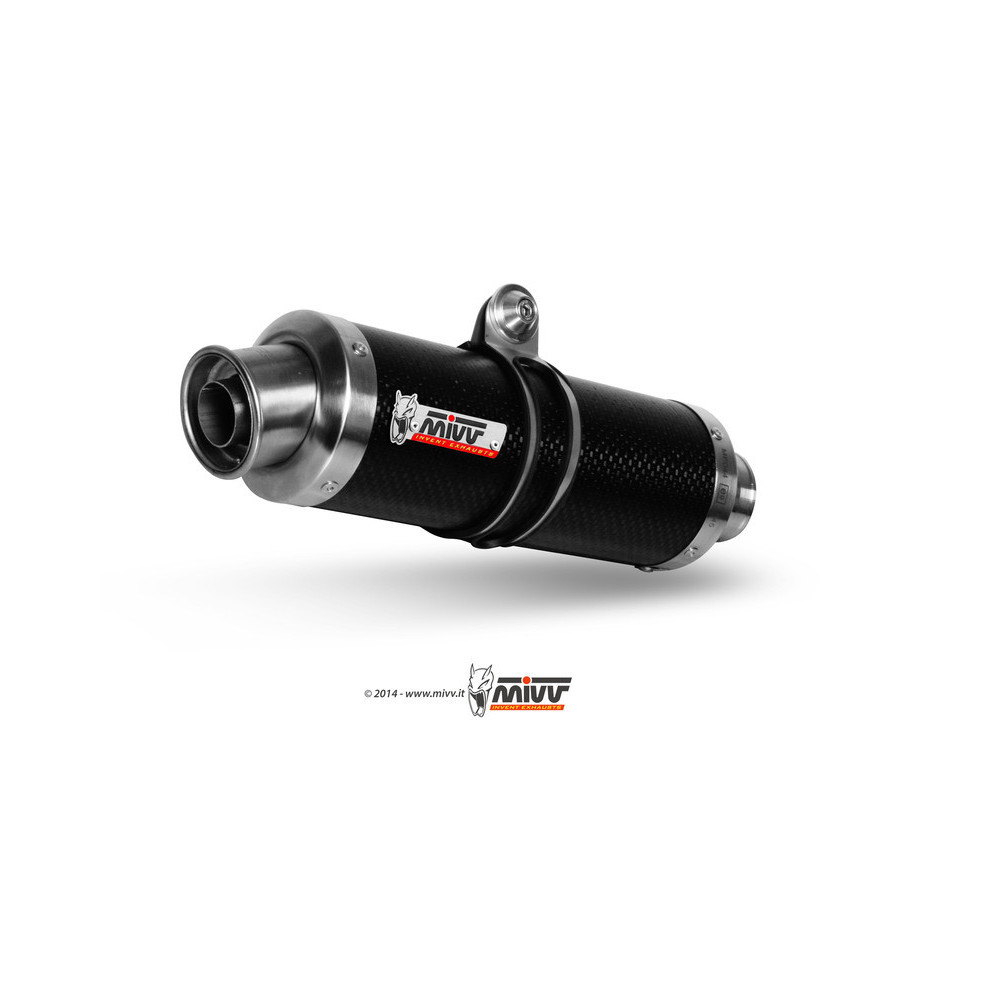 Silencieux MIVV GP carbone Honda CB500F/X/CBR500R 13-15