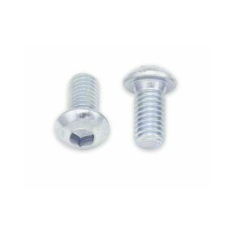 Vis tête bombée épaisse BOLT M6x1x12mm 10 pièces