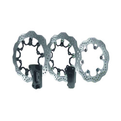 Kit disque de frein Oversize NG BRAKES pétale flottant - 298 KITTMAX