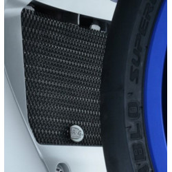 Protection de radiateur R&G Racing titane - Yamaha YZF-R1