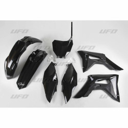 Kit plastique UFO noir Honda CRF250/450R