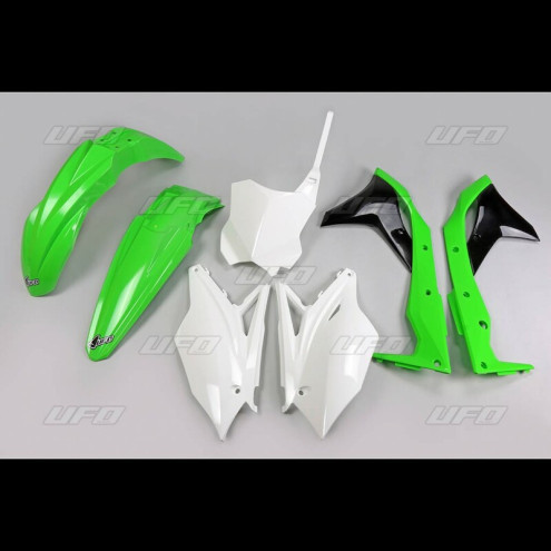 Kit plastique UFO couleur origine (2018) Kawasaki KX250F 17-20