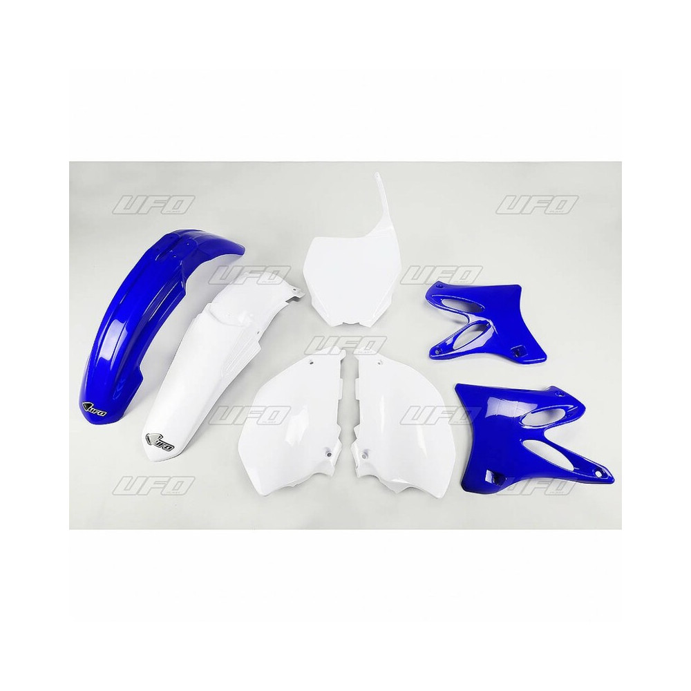 Kit plastique UFO couleur origine (13/14) bleu/blanc Yamaha YZ125/250