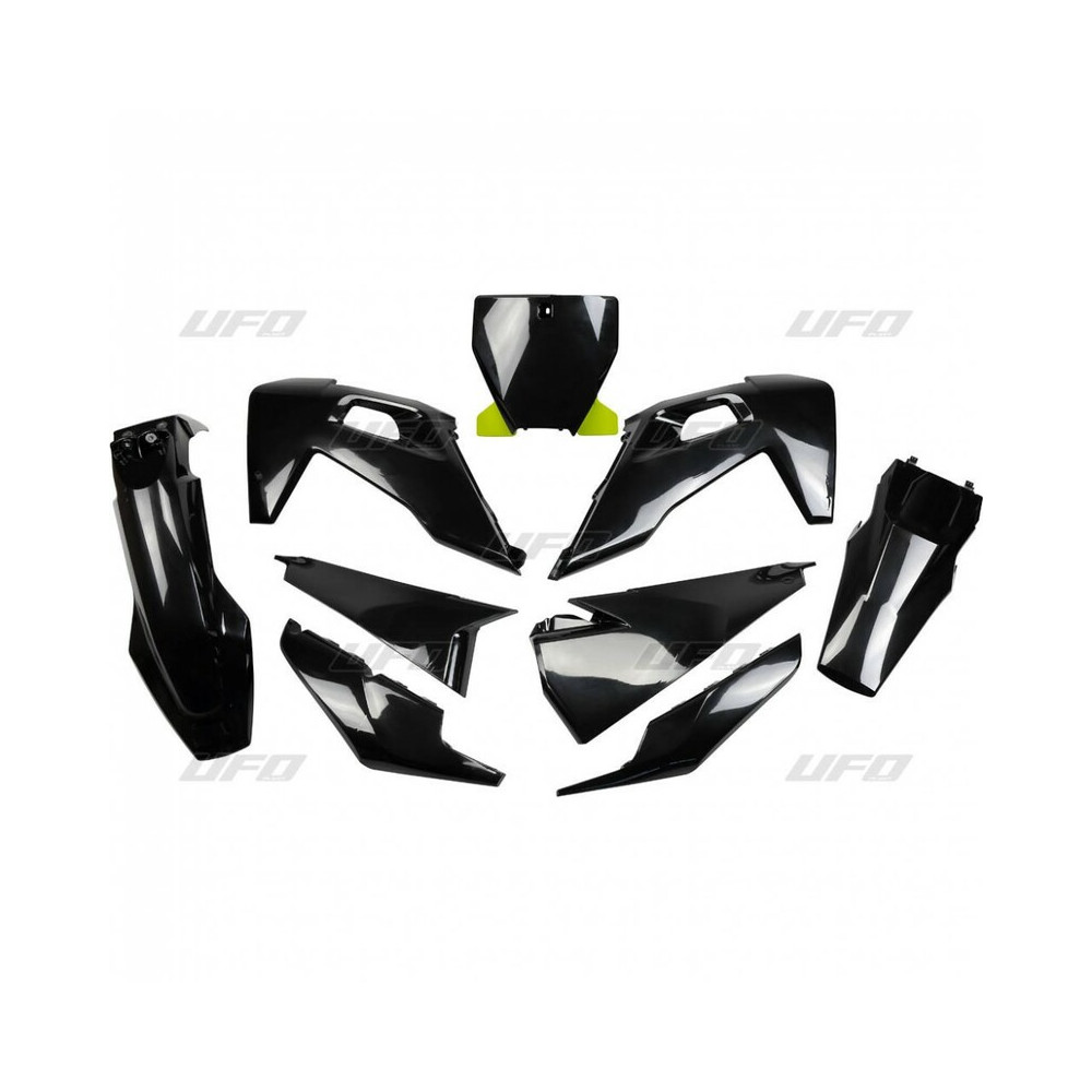 Kit plastiques UFO noir - Husqvarna TC/FC