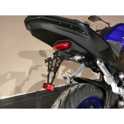 Support de plaque V PARTS noir Yamaha