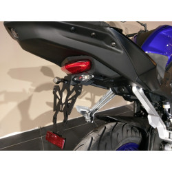 Support de plaque V PARTS noir Yamaha