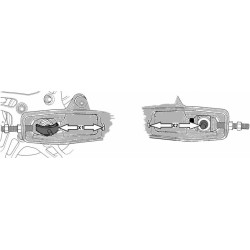 Outil alignement de roue arrière LASER TOOLS Triumph