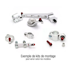 Kit fixation d'amortisseur de direction BITUBO pour KAWASAKI ZX6R 07-08 RACING