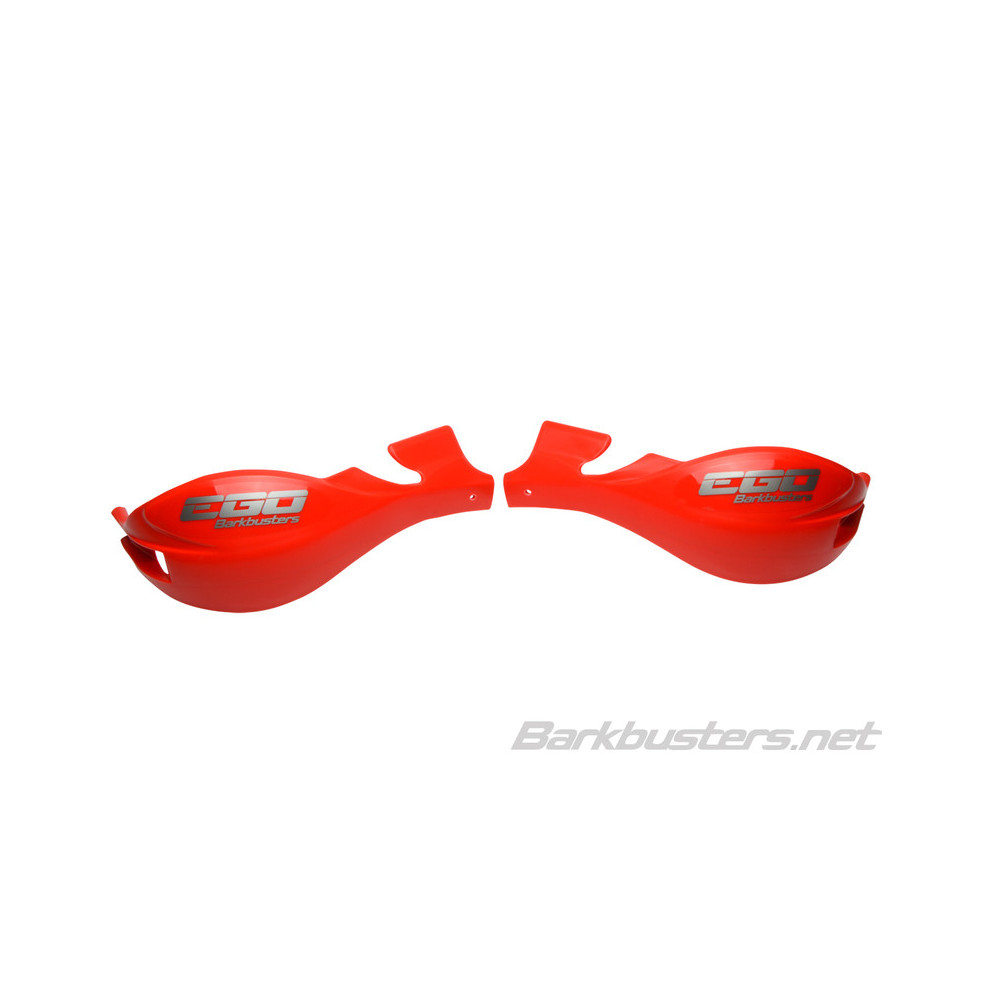 Coques de protège-mains BARKBUSTERS Ego rouge BARKBUSTERS 1 - AVSmoto Racing Parts 