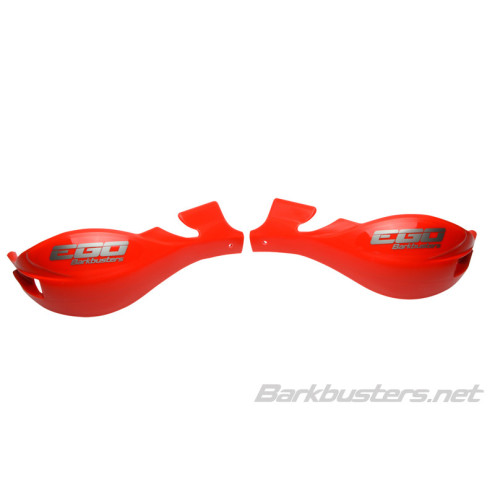 Coques de protège-mains BARKBUSTERS Ego rouge BARKBUSTERS 1 - AVSmoto Racing Parts 