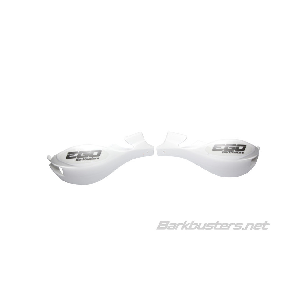 Coques de protège-mains BARKBUSTERS Ego blanc BARKBUSTERS 1 - AVSmoto Racing Parts 