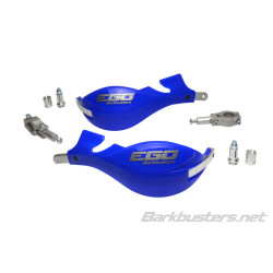 Kit protège-mains BARKBUSTERS Ego Mini montage 2 points embout de guidon droit Ø22mm bleu BARKBUSTERS 1 - AVSmoto Racing Parts 