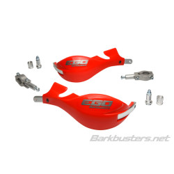 Kit protège-mains BARKBUSTERS Ego Mini montage 2 points embout de guidon droit Ø22mm rouge BARKBUSTERS 1 - AVSmoto Racing Parts 