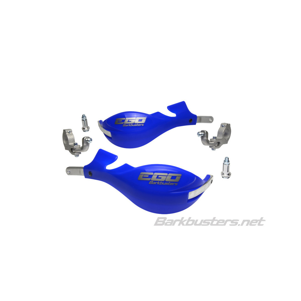 Kit protège-mains BARKBUSTERS Ego montage 2 points guidon Ø28,6mm bleu BARKBUSTERS 1 - AVSmoto Racing Parts 