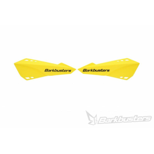 Plastique de protège-mains BARKBUSTERS - jaune BARKBUSTERS 1 - AVSmoto Racing Parts 