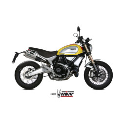 Silencieux MIVV GP Pro titane embout inox Ducati Scrambler 1100 18-20