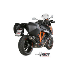 Silencieux MIVV Dakar Slip-On acier inoxydable noir - KTM 1290 Superduke GT