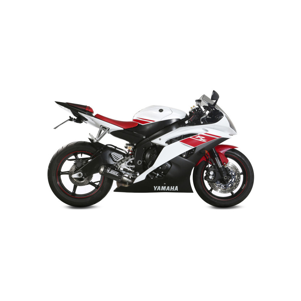 Silencieux MIVV MK3 Slip-On carbone - Yamaha YZF 600 R6