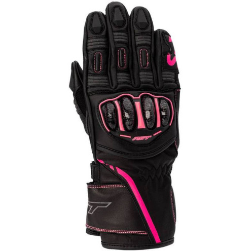 Gants RST S1 femme CE - rose fluo taille 7