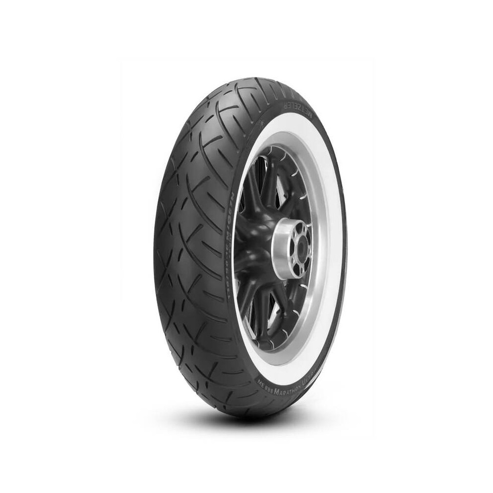 Pneu METZELER ME 888 MARATHON ULTRA (F) WW Flancs Blancs 130/90-16 M/C 67H TL METZELER 1 - AVSmoto Racing Parts 