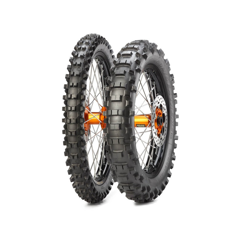 Pneu METZELER MCE 6 DAYS EXTREME (F) Super Soft 90/100-21 M/C 57M MST TT METZELER 1 - AVSmoto Racing Parts 