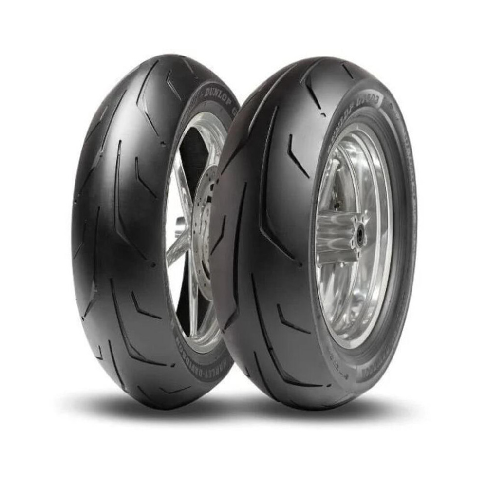 Pneu DUNLOP GT503 (HARLEY-D) 180/70 R 16 77V TL DUNLOP 1 - AVSmoto Racing Parts 