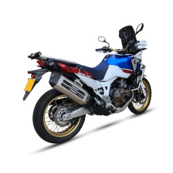 Silencieux IXIL MXT inox / alu noir - Honda CRF1000L Africa Twin