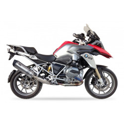 Silencieux IXIL Hexoval Xtrem inox / alu noir - BMW R1200GS