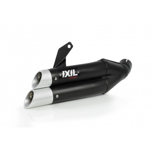 Ligne complète IXIL Hyperlow inox noir / alu poli - Yamaha MT-07 2021-