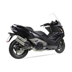 Ligne complète IXIL Dual Hyperlow XXL L5X inox poli - Kymco AK 550