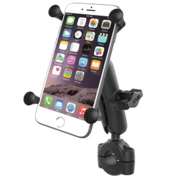 Pack complet RAM MOUNTS X-Grip® bras medium fixation pour guidons fins - smartphones L/XL