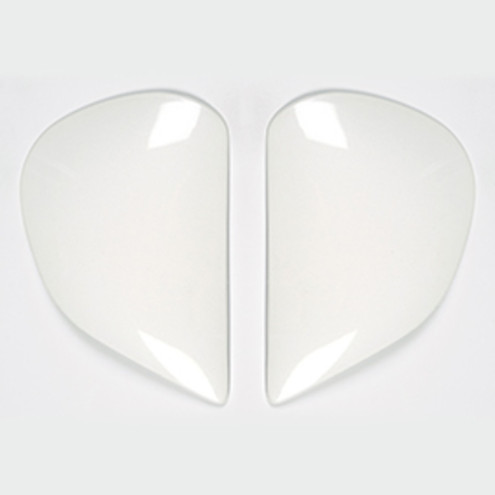 Plaques pivot ARAI Super AdSis J (LRS) Diamond White pour casques RX-7 GP/Viper/Astro-Light/Quantum/Quantum-ST/Quantum-ST PRO/Ch