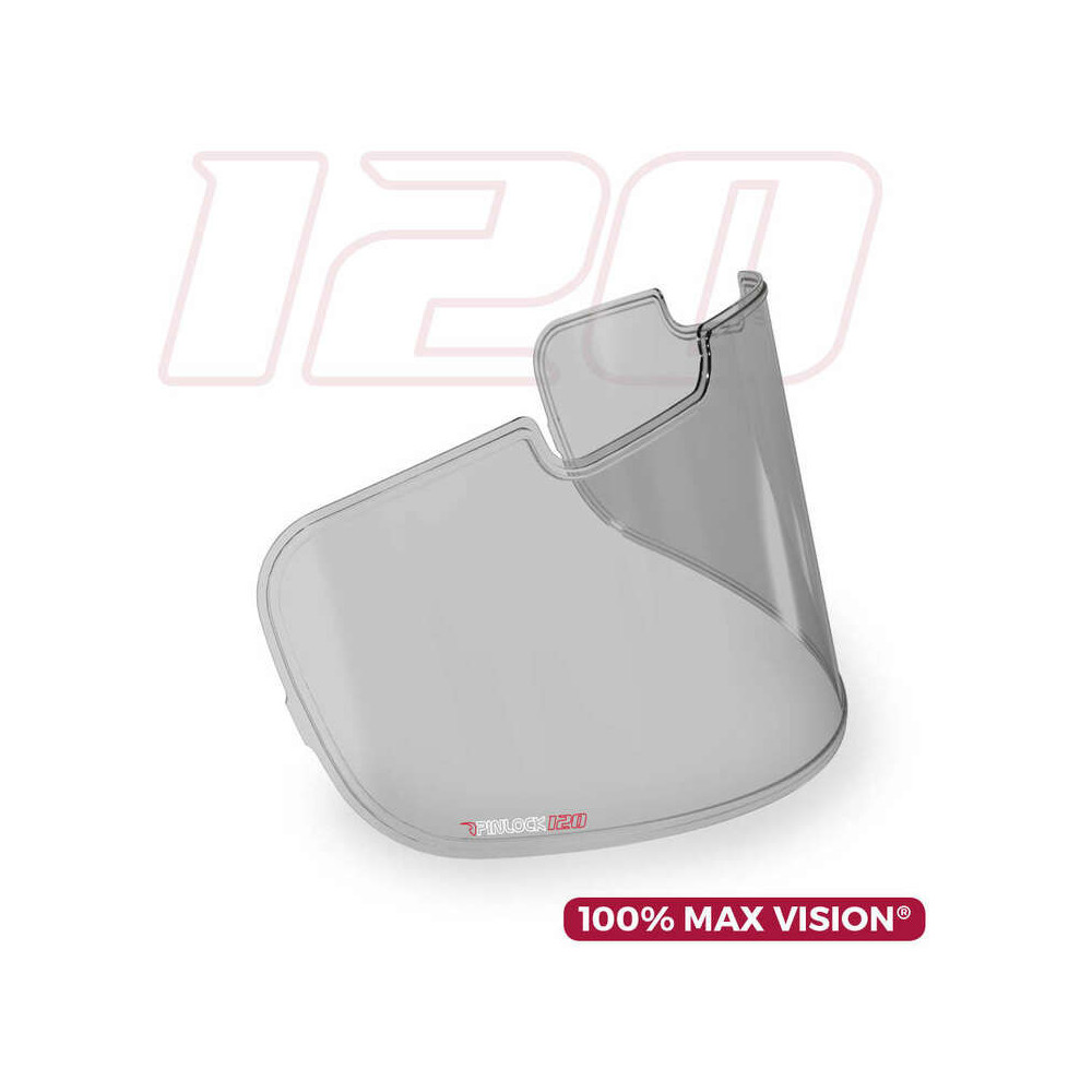 Ecran PINLOCK 100% Max Vision fumé léger pour écrans ARAI type SAI PINLOCK 1 - AVSmoto Racing Parts 