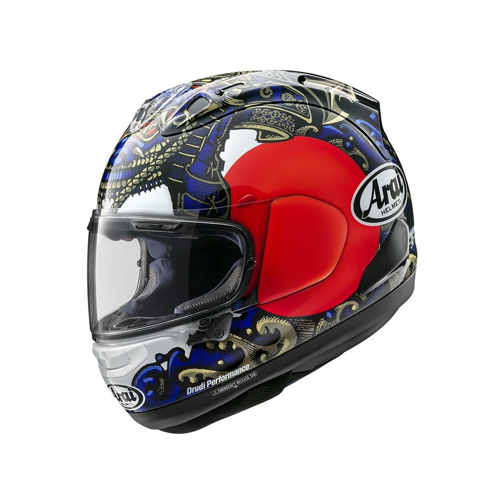 Casque ARAI RX-7V EVO SAMURAI - Multicolor