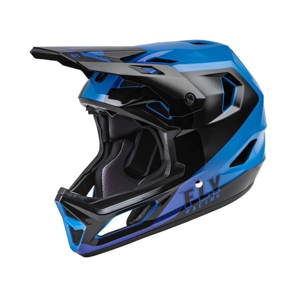 Casque FLY RACING Rayce Bleu/Noir L 1 - AVSmoto Racing Parts 