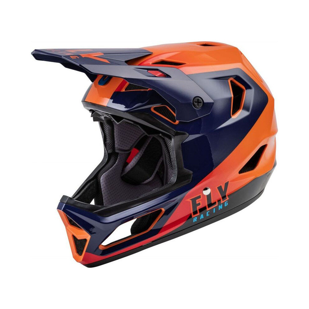 Casque FLY RACING Rayce Rouge/Orange/Noir XL 1 - AVSmoto Racing Parts 