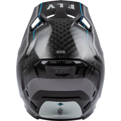 Casque FLY RACING Formula Carbon Axon Noir/Gris/Bleu L 3 - AVSmoto Racing Parts 