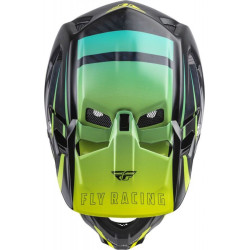 Casque FLY RACING Werx-R Teal/Jaune/Noir M