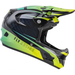 Casque FLY RACING Werx-R Teal/Jaune/Noir M