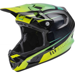 Casque FLY RACING Werx-R Teal/Jaune/Noir XL