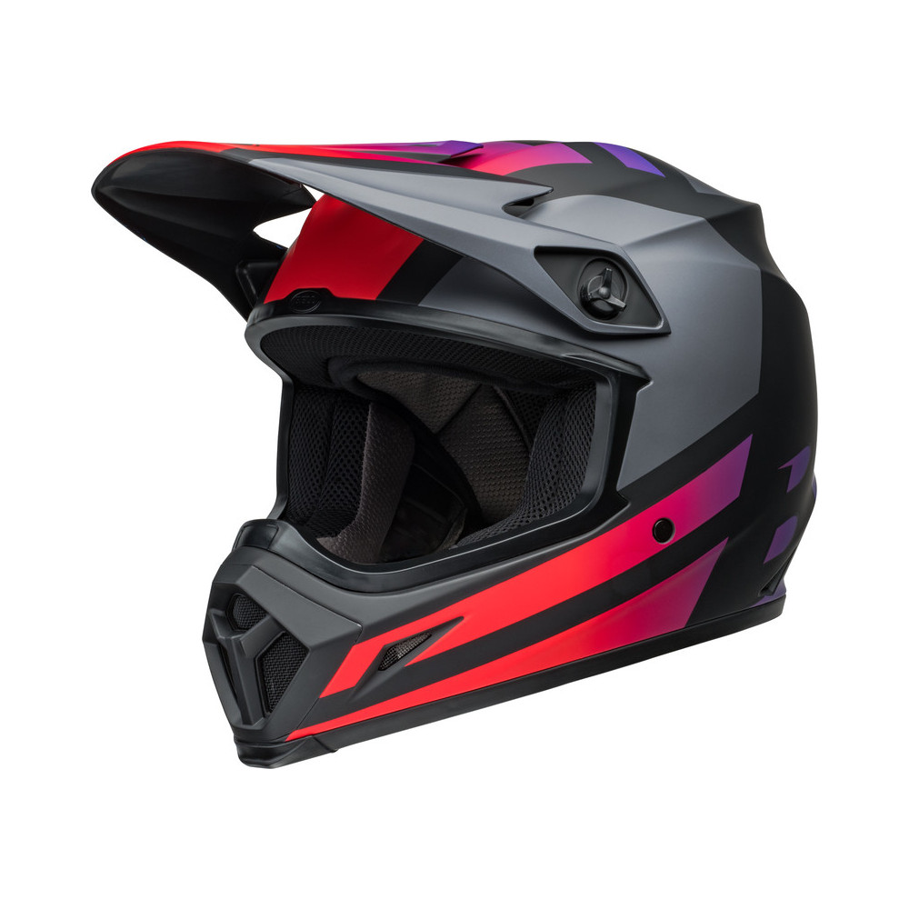 Casque BELL MX-9 Mips - Alter Ego Gloss Matte Black/Red