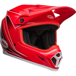 Casque BELL MX-9 Mips - Zone Gloss Red