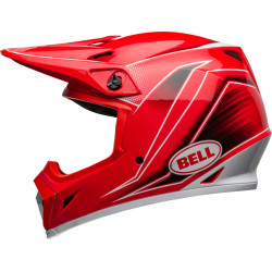 Casque BELL MX-9 Mips - Zone Gloss Red