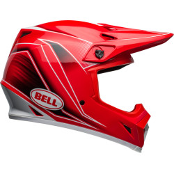 Casque BELL MX-9 Mips - Zone Gloss Red